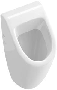 VILLEROY & BOCH SUBWAY pisoár, zadní přívod vody, alpská bílá