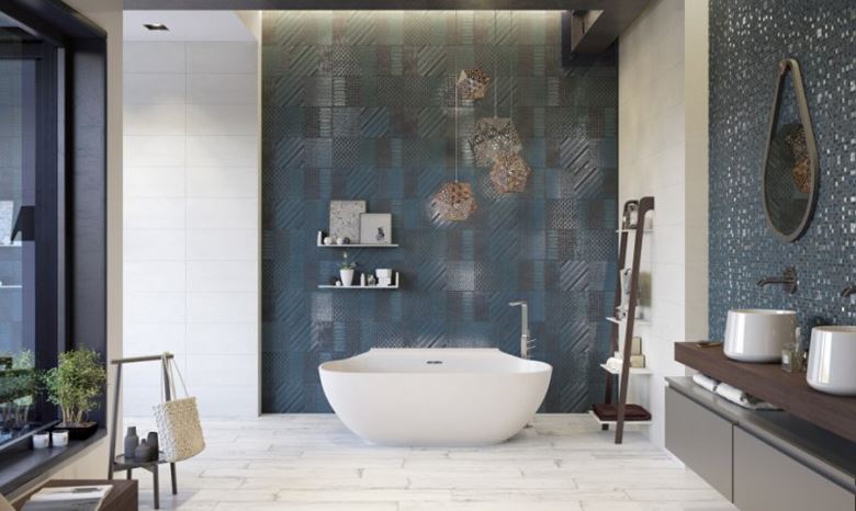 NAXOS RAKU mozaika 30,5x30,5cm, spaccatella sulphate 101005 Obrázek - fotka