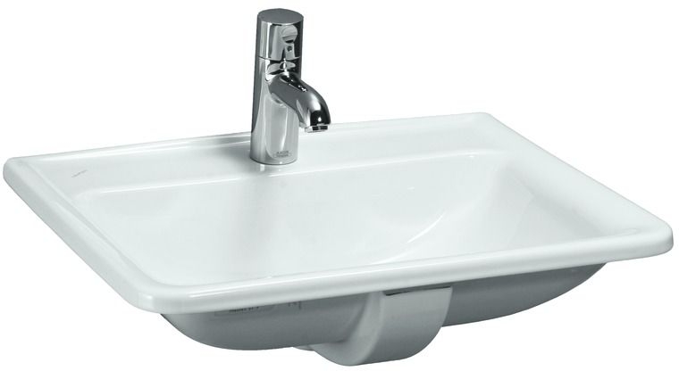 LAUFEN PRO A umyvadlo 56 cm, s otvorem pro baterii, bez přepadu H8139610001041 Obrázek - Hlavní obrázek
