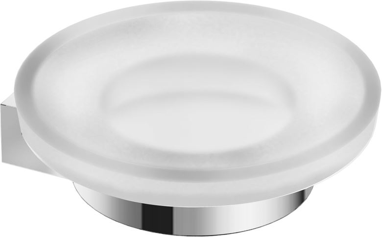 JIKA PURE mýdlenka, nástěnná, sklo, chrom H3833B10040001 Obrázek - Hlavní obrázek