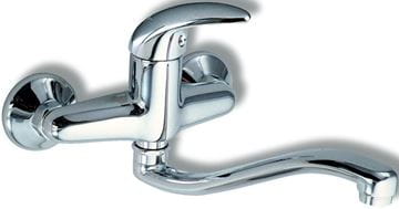NOVASERVIS METALIA 55 dřezová nástěnná baterie, chrom