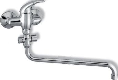 NOVASERVIS METALIA 55 nástěnná paneláková baterie, s přepínačem, chrom 55075/1,0 Obrázek - Hlavní obrázek