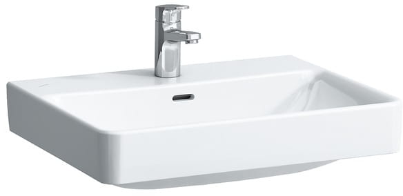 LAUFEN PRO S umyvadlo 60 cm, s otvorem pro baterii a přepadem H8169630001041 Obrázek - Hlavní obrázek