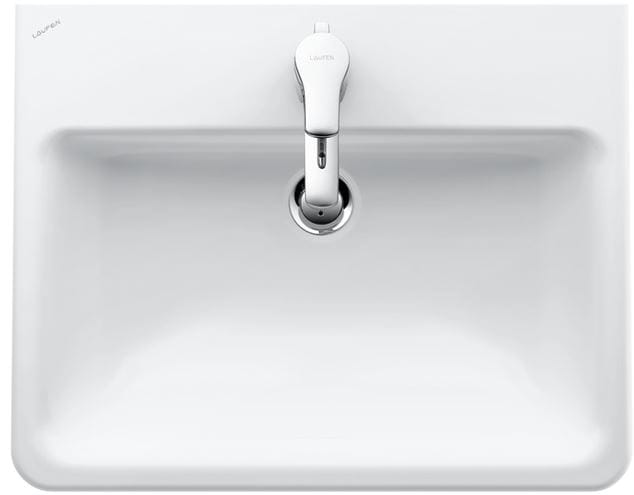 LAUFEN PRO S umyvadlo 56 cm, s otvorem pro baterii a přepadem H8189630001041 Obrázek - Hlavní obrázek