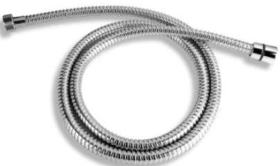 NOVASERVIS sprchová hadice 1750 mm, kov, chrom MET/175,0 Obrázek - Hlavní obrázek
