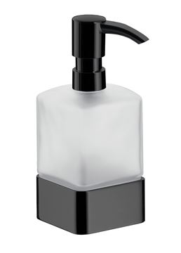 EMCO CONCEPT BLACK dávkovač tekutého mýdla, sklo, černá