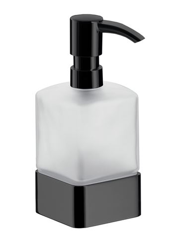 EMCO CONCEPT BLACK dávkovač tekutého mýdla, sklo, černá CB052113302 Obrázek - Hlavní obrázek