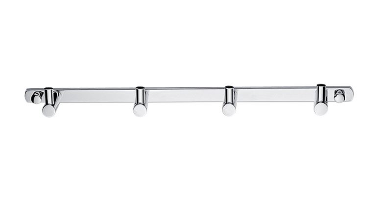 NIMCO BORMO držák ručníků se čtyřmi háčky 298 mm, chrom BR 11104-26 Obrázek - Hlavní obrázek
