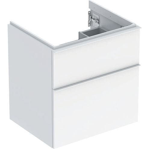 GEBERIT ICON skříňka pod umyvadlo 59,2x47,6x61,5 cm, 2 zásuvky, lesklá bílá 502.303.01.1 Obrázek - Hlavní obrázek