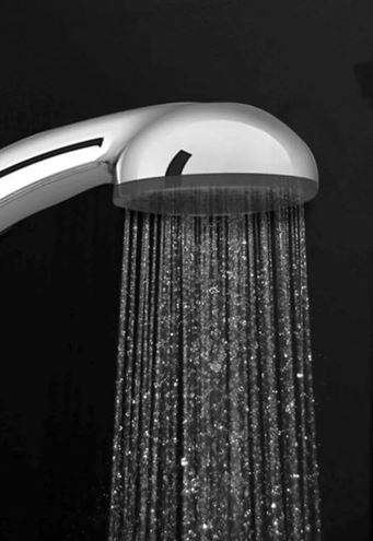RAVAK 901.00 sprchová souprava 3-dílná, ruční sprcha pr. 78 mm, hadice, držák, lesklý chrom X07P005 Obrázek - fotka