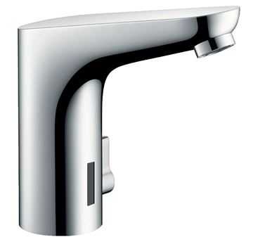 HANSGROHE FOCUS umyvadlová senzorová baterie s regulací teploty, napájení ze sítě, EcoSmart, chrom
