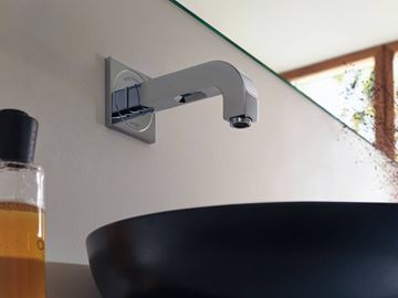 AXOR CITTERIO umyvadlová senzorová baterie, napájení ze sítě, EcoSmart, chrom 39117000 Obrázek - fotka