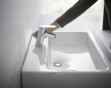 HANSGROHE FOCUS umyvadlová stojánková baterie, s odtokovou soupravou, EcoSmart, chrom 31730000 Obrázek - fotka