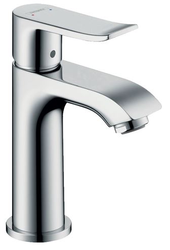 HANSGROHE METRIS umyvadlová stojánková baterie, s odtokovou soupravou, EcoSmart, chrom 31088000 Obrázek - Hlavní obrázek