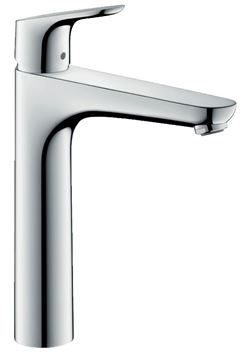 HANSGROHE FOCUS umyvadlová stojánková baterie, s odtokovou soupravou, EcoSmart, chrom