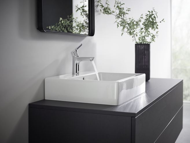 HANSGROHE FOCUS umyvadlová stojánková baterie, s odtokovou soupravou, CoolStart, EcoSmart, chrom 31621000 Obrázek - fotka