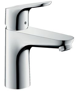 HANSGROHE FOCUS umyvadlová stojánková baterie, s odtokovou soupravou, CoolStart, EcoSmart, chrom