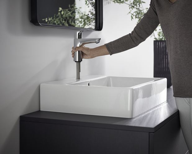 HANSGROHE FOCUS umyvadlová stojánková baterie, EcoSmart, chrom 31513000 Obrázek - fotka