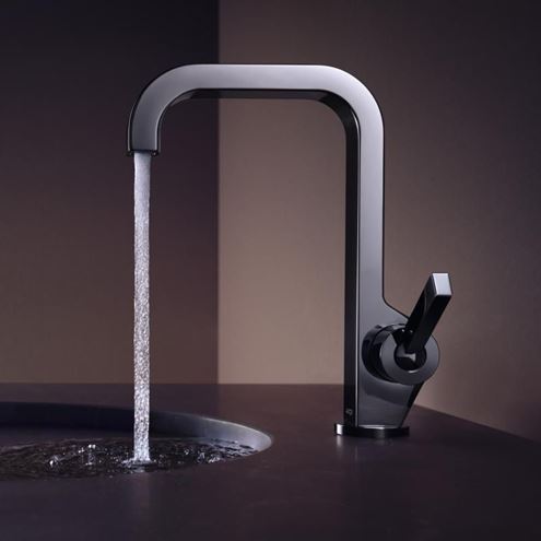 AXOR CITTERIO umyvadlová stojánková baterie, EcoSmart, chrom 39037000 Obrázek - fotka