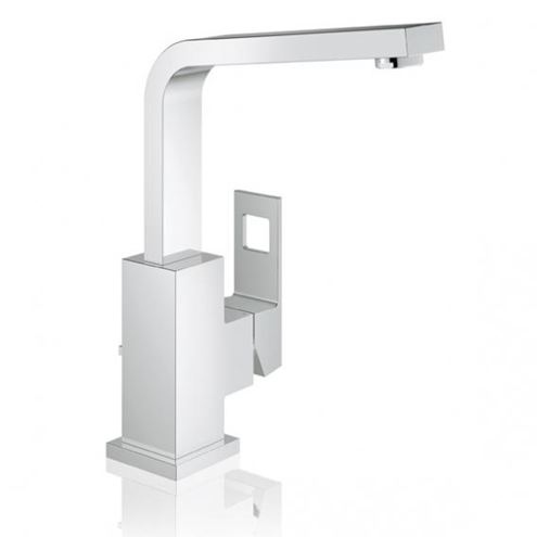 GROHE EUROCUBE umyvadlová stojánková baterie 150mm, s odtokovou soupravou, chrom 2313500E Obrázek - Hlavní obrázek
