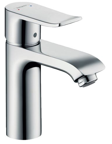 HANSGROHE METRIS umyvadlová stojánková baterie, s odtokovou soupravou, EcoSmart, chrom 31203000 Obrázek - Hlavní obrázek