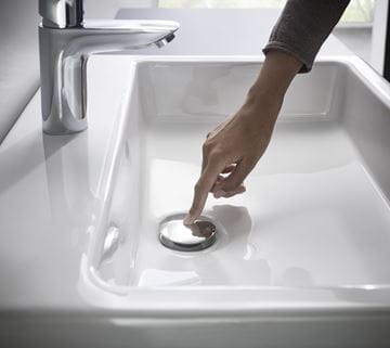HANSGROHE LOGIS umyvadlová stojánková baterie, s odtokovou soupravou, EcoSmart, chrom 71077000 Obrázek - fotka