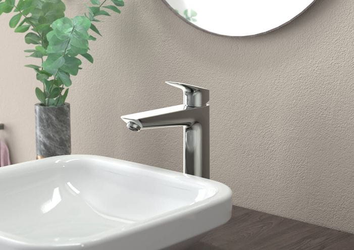 HANSGROHE LOGIS umyvadlová stojánková baterie, EcoSmart, chrom 71091000 Obrázek - fotka