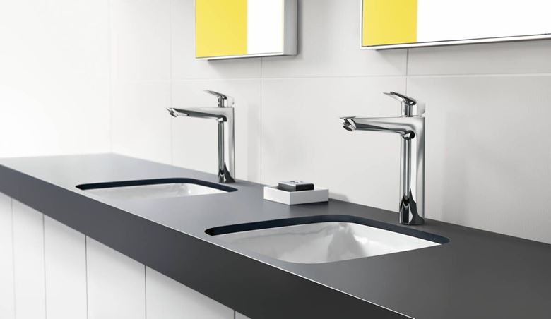 HANSGROHE LOGIS umyvadlová stojánková baterie, EcoSmart, chrom 71091000 Obrázek - fotka