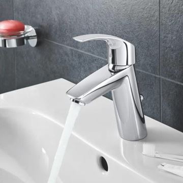 GROHE EUROSMART umyvadlová stojánková baterie, s odtokovou soupravou, chrom 23322003 Obrázek - fotka