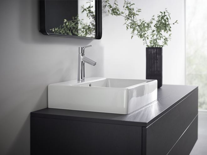 HANSGROHE TALIS S umyvadlová stojánková baterie, EcoSmart, chrom 72021000 Obrázek - fotka