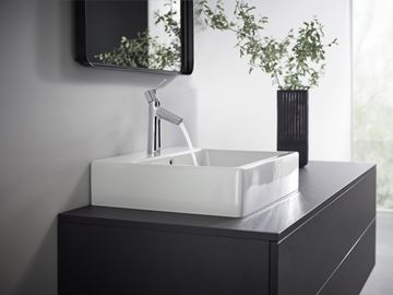 HANSGROHE TALIS S umyvadlová stojánková baterie, EcoSmart, chrom 72021000 Obrázek - fotka