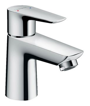 HANSGROHE TALIS E umyvadlová stojánková baterie, s odtokovou soupravou, EcoSmart, chrom
