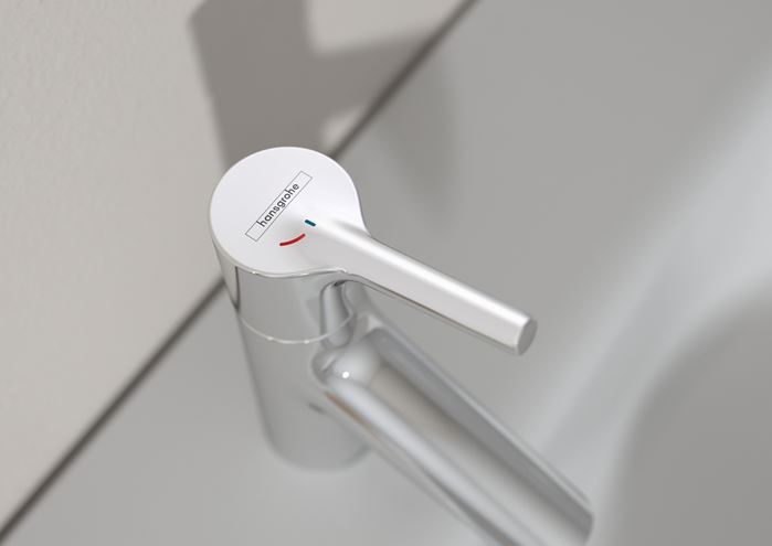 HANSGROHE TALIS S umyvadlová stojánková baterie, s odtokovou soupravou, CoolStart, EcoSmart, EcoSmart, chrom 72022000 Obrázek - fotka