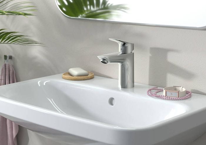 HANSGROHE LOGIS umyvadlová stojánková baterie, EcoSmart, chrom 71101000 Obrázek - fotka