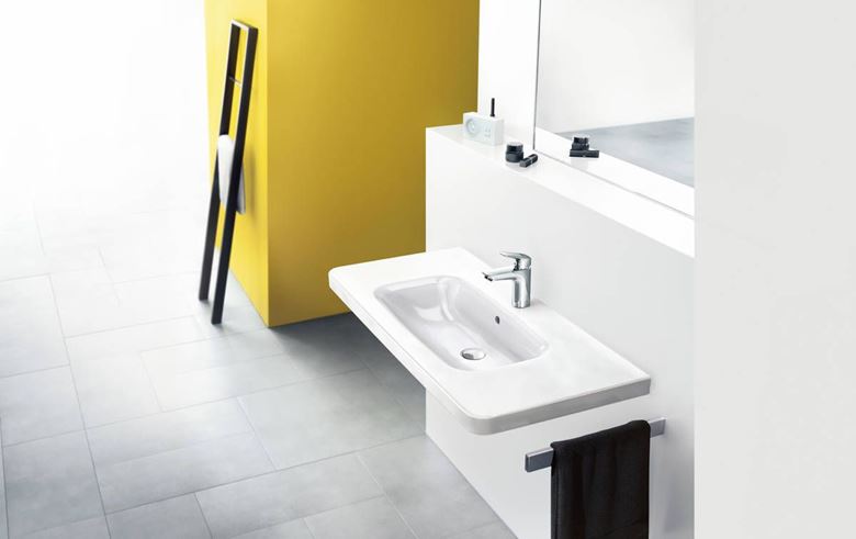 HANSGROHE LOGIS umyvadlová stojánková baterie, EcoSmart, chrom 71101000 Obrázek - fotka