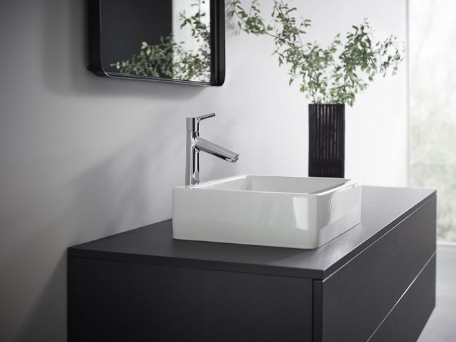 HANSGROHE TALIS S umyvadlová stojánková baterie, EcoSmart, chrom 72032000 Obrázek - fotka