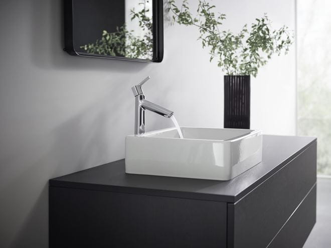 HANSGROHE TALIS S umyvadlová stojánková baterie, EcoSmart, chrom 72032000 Obrázek - fotka