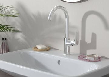 HANSGROHE LOGIS umyvadlová stojánková baterie, s odtokovou soupravou, EcoSmart, chrom 71130000 Obrázek - fotka