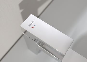 HANSGROHE METROPOL umyvadlová stojánková baterie, s odtokovou soupravou, CoolStart, EcoSmart, chrom 32508000 Obrázek - fotka