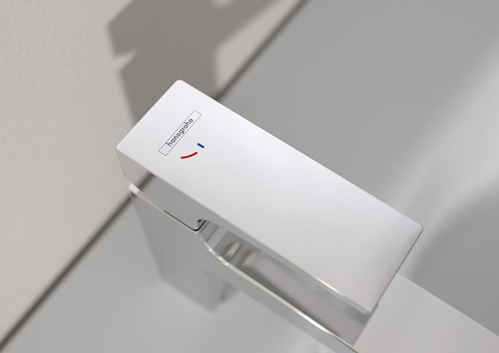 HANSGROHE METROPOL umyvadlová stojánková baterie, s odtokovou soupravou, CoolStart, EcoSmart, chrom 32508000 Obrázek - fotka