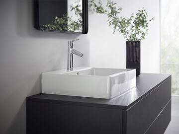 HANSGROHE TALIS S umyvadlová stojánková baterie, EcoSmart, chrom 72025000 Obrázek - fotka