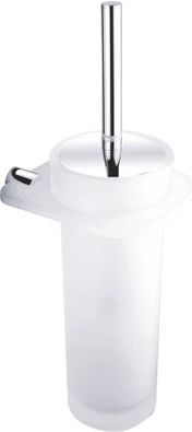 NIMCO BORMO WC štětka, nástěnná, sklo, chrom BR X3-94W-26 Obrázek - Hlavní obrázek