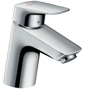 HANSGROHE LOGIS umyvadlová stojánková baterie, s odtokovou soupravou, CoolStart, EcoSmart, chrom