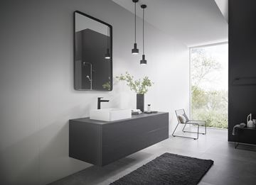 HANSGROHE TALIS E umyvadlová stojánková baterie, s odtokovou soupravou, EcoSmart, matná černá 71716670 Obrázek - fotka