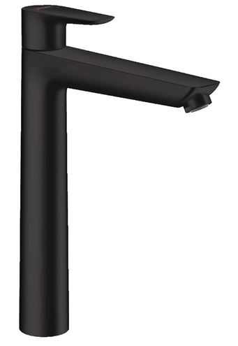 HANSGROHE TALIS E umyvadlová stojánková baterie, s odtokovou soupravou, EcoSmart, matná černá 71716670 Obrázek - Hlavní obrázek