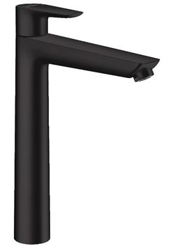 HANSGROHE TALIS E umyvadlová stojánková baterie, s odtokovou soupravou, EcoSmart, matná černá