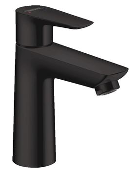 HANSGROHE TALIS E umyvadlová stojánková baterie, s odtokovou soupravou, EcoSmart, matná černá