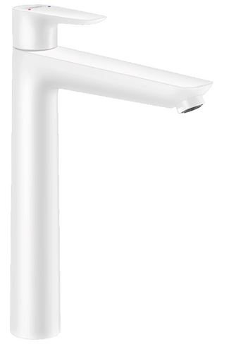 HANSGROHE TALIS E umyvadlová stojánková baterie, s odtokovou soupravou, EcoSmart, matná bílá 71716700 Obrázek - Hlavní obrázek