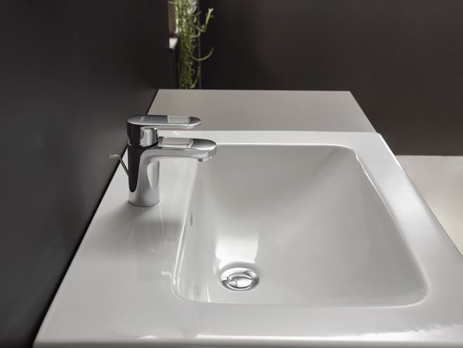 HANSGROHE VERNIS BLEND umyvadlová stojánková baterie, s odtokovou soupravou, CoolStart, EcoSmart, chrom 71557000 Obrázek - fotka
