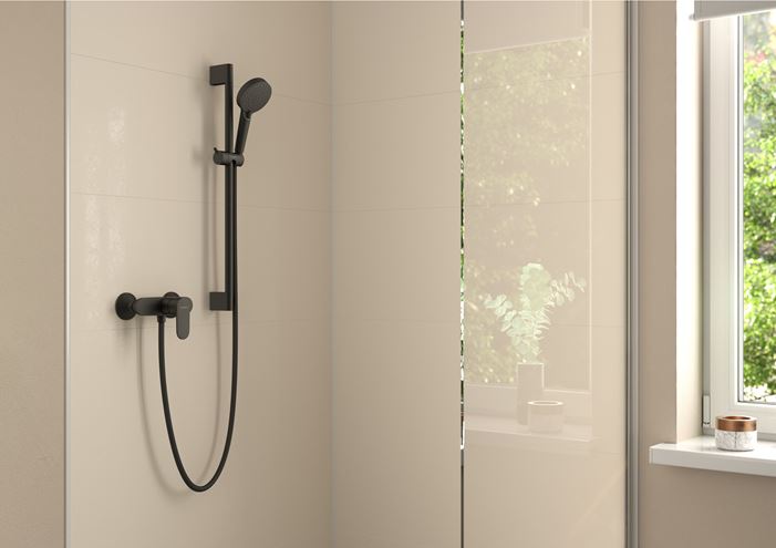 HANSGROHE VERNIS BLEND sprchová nástěnná baterie, matná černá 71640670 Obrázek - fotka
